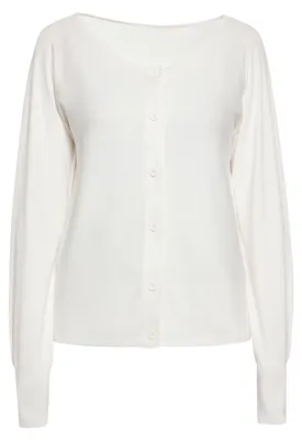 Produktbild von CALEY Damen Strickjacke - Weiss, M