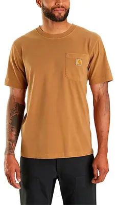 Produktbild von Carhartt Irvine Kurzarm-t-shirt Braun L Mann Braun L