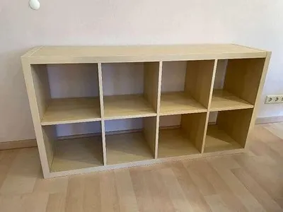 Zdjęcie produktu dla Regał kallax 77X77 cm biały półki na książki do salonu