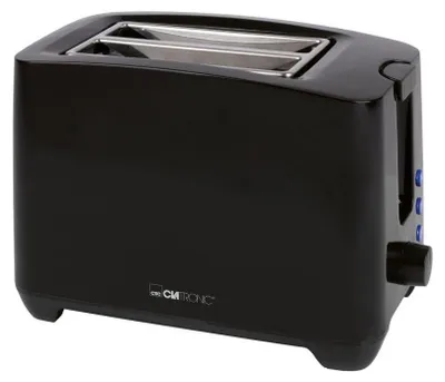 Image de Grille pain 2 fentes Noir Clatronic TA3801-Noir
