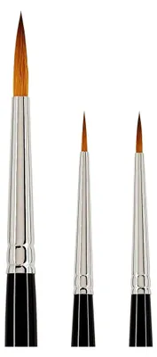 Produktbild von VBS Kolinex Synthetikpinsel Set mit 3 Pinsel