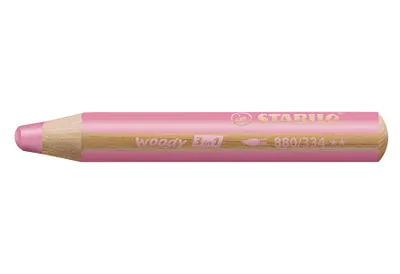 Zdjęcie produktu dla Długopis Stabilo® 880/334 multi-talent woody 3 w 1, różowy/fioletowy różowy