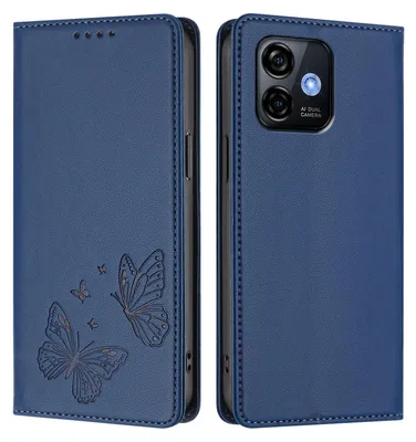 Immagine prodotto di Custodia in pelle per Ulefone Note 16 Pro, custodia a libro magnetica in Finto cuoio con supporto, arancione