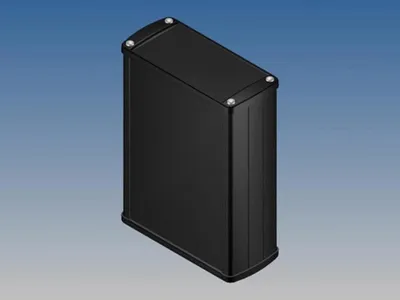 Produktbild von ALUMINIUMGEHUSE - SCHWARZ - 145 x 105.9 x 45.8 mm