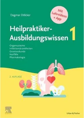Produktbild von Heilpraktiker-Ausbildungswissen Band 1