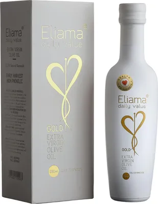 Produktbild von Eliama Olivenöl 250ml Daily Value Gold Natives Olivenöl Extra Exquisite Goldene Wahl