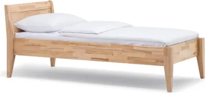 Produktbild von Dico Massivholz Einzelbett Komfortbett Seniorenbett 450.03, Buche natur geölt