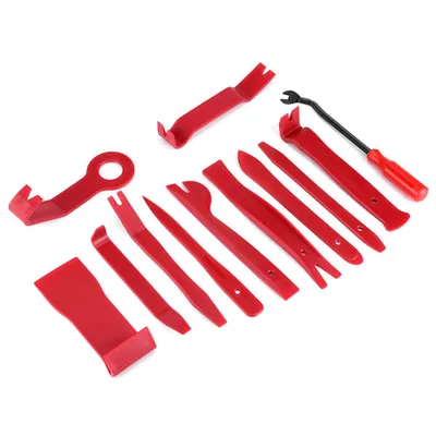 Produktbild von 12-teiliges Set Werkzeuge zum Wiedereinbau von Autoradios, Ausbau der Verkleidung und Reparatur von Türverkleidungen