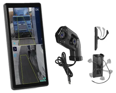Zdjęcie produktu dla Monitor samochodowy, wyświetlacz 10,4 cala, wodoodporny (IP68), widzenie w nocy, miejsce montażu,