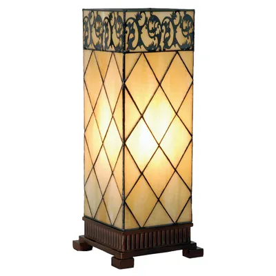 Obrázek produktu pro Stolní lampa TIFFANY TIFFANY - 18x45 cm přírodní