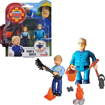 Produktbild von Penny & Gareth | Feuerwehrmann Sam | Spiel-Figuren Set | Simba Toys