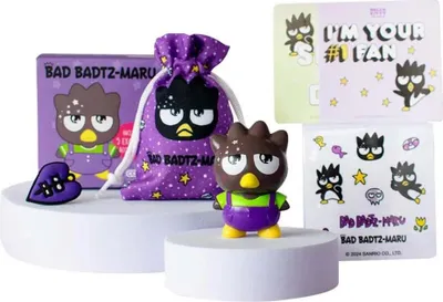 Immagine prodotto di Figurka Badtzmaru 6 cm - Hello Kitty i Przyjaciele, kolekcjonerska z akcesoriami