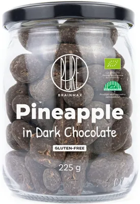 Obrázok produktu pre Lyofilizovaný ananás v horkej čokoláde, 225 g