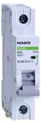 Obrázok produktu pre Modulárny spínač-odpojovač 1P 63A Ex9BI Noark 102382