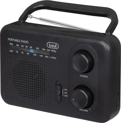 Image de Trevi 0RA7F6400 Radio portable analogique noir