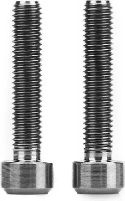Produktbild von 2 Stück/Set M5 x 25 mm Titanlegierung Fahrradbremsgriffschrauben Mountainbike-Schrauben (Titan)