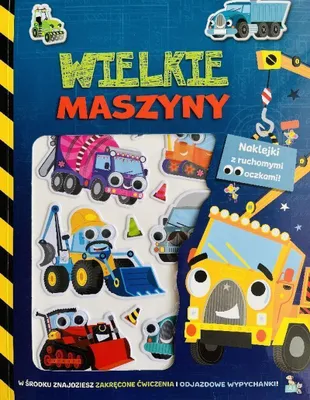 Immagine prodotto di Wielkie Maszyny. Książeczka z Wypukłymi Naklejkami