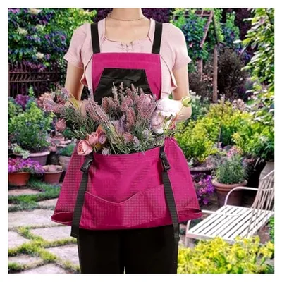 Produktbild von Gartenschürze Zum Ernten Und Jäten