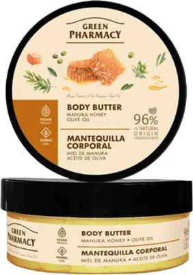 Obrázok produktu pre Telové maslo Green Pharmacy s manuka medom a olivamiö l 200 ml