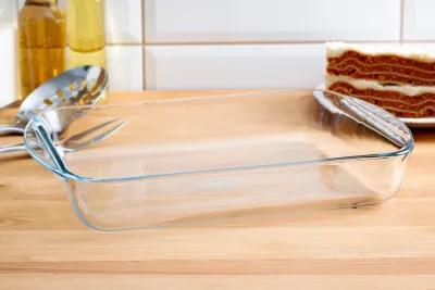 Zdjęcie produktu dla Szklane naczynie do zapiekania Naczynie żaroodporne 1,5 L AMBITION