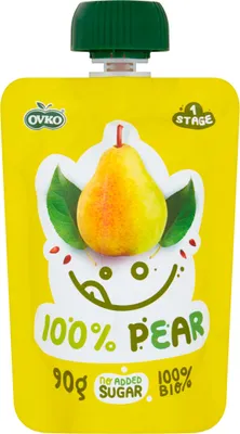 Produktbild von Ovko Birnenpüree 90 g Birnenpüree ab 6 Monaten  90 g