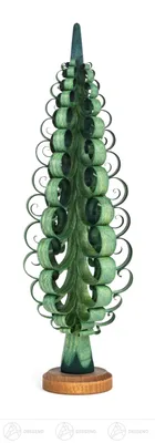 Produktbild von Spanbaum grün (20cm) von Dregeno Seiffen