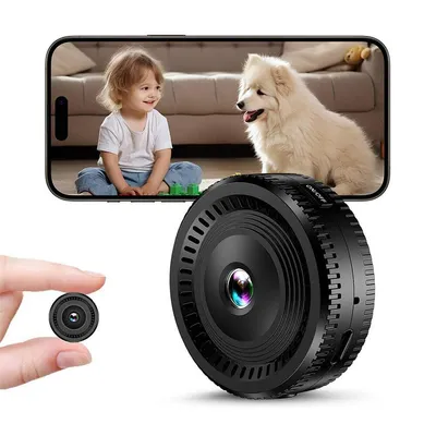 Produktbild von Überwachungskameras, 1080P HD-WLAN-Kamera, Sicherheitskamera für Haustiere, Versteckte Kameras Mini mit Nachtsicht und Bewegungserkennung