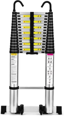 Immagine prodotto di Scala telescopica in alluminio per uso domestico e professionale - Portata massima 150 kg