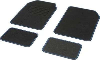 Productafbeelding van Famanu vloermatten voor personenauto's - Blauw - 4 stuks