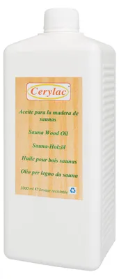Produktbild von Sauna Holzöl 1000 ML - Transparent - Schutz und Pflege