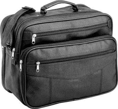 Produktbild von Arbeits Flug Umhänge Tasche Querformat 39 x30x20cm Groß Schwarz D & N - Bowatex