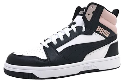 Produktbild von Puma Rebound v6 White-Black-Mauve Mist Größe EU 37,5