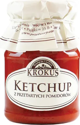 Produktbild von KETCHUP BEZGLUTENOWY 180 g - KROKUS
