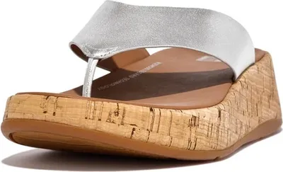Produktbild von Silberne Damensandalen Fmode Flatform Fitflop-36