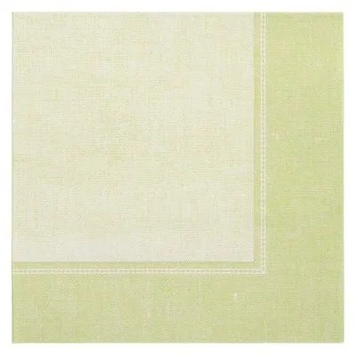 Produktbild von 160 Servietten "ROYAL Collection" 1/4-Falz 40 cm x 40 cm hellgrün "Linum"