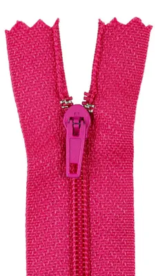 Produktbild von 1 Reißverschluss spiral 25cm x 3mm unteilbar, Autolock, wähle aus 35 Farben, Farbe:145 kirschrot