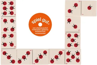 Produktbild von Dominospiel Marienkäfer