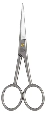 Immagine prodotto di Forbici per barba lucide in acciaio inossidabile, 14 cm, 1 pezzo