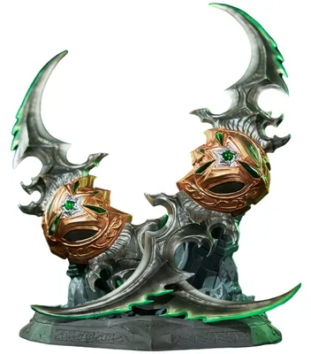 Obrázek produktu pro HEX Collectibles World of Warcraft 20. výročí Warglaives of Azzinoth - Sběratelská replika