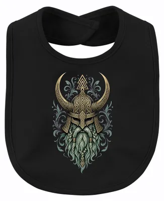Zdjęcie produktu dla Hełm wikinga, motyw Valknut, nordycka mitologia, Odin, Thor, dla niemowląt, kolor czarny, uniwersalny rozmiar