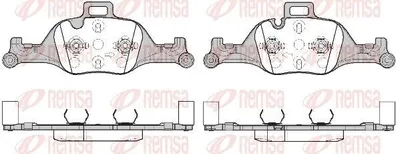 Produktbild von REMSA 1740.00 Bremsbeläge Satz Vorne Bremsklötze für BMW 3 Touring (G21) 5 Touring (G31) 5 Limousine (G30, F90) X3 (G01, F97) 3 Limousine (G20)