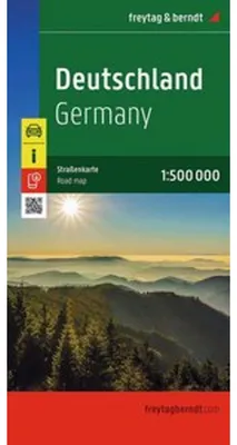 Zdjęcie produktu dla Niemcy, mapa drogowa 1:500 000, freytag & berndt
