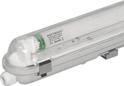 Produktbild von hoftronic LED Feuchtraumleuchte 60cm T8 G13 9W 1440lm 3000K IP65