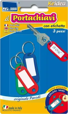 Zdjęcie produktu dla 429 Zestaw z 3 kluczami z etykietą, neutralny, standard
