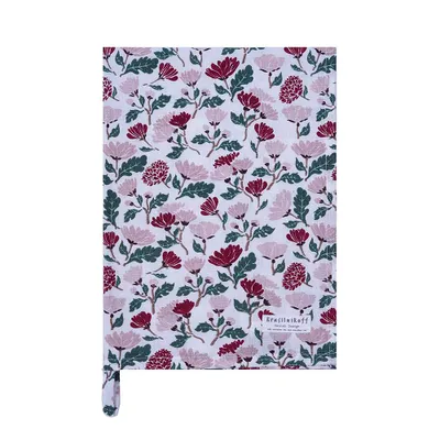 Produktbild von Krasilnikoff - Geschirrtuch - KW14607  - Flowers / Blumen, red