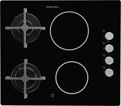 Immagine prodotto di Electrolux EGE6172NOK Nero Combi da incasso da 60 cm a 4 zone