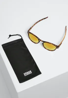 Produktbild von Urban Classics Sonnenbrille 106 Sunglasses UC Brown Leo/Orange