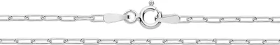 Produktbild von 925 Sterling Silber Paperclip Damen - Fußkette; TRS36554