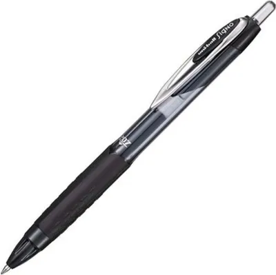 Zdjęcie produktu dla Długopis żelowy Uni-Ball SIGNO UMN-207E Czarny 0,7 mm (12 sztuk)