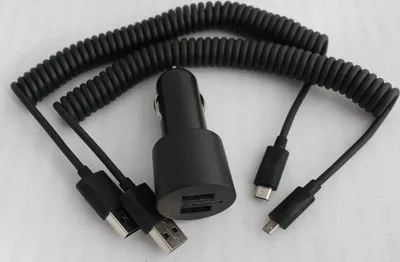Produktbild von Nokia Zigarettenanzünder-Ladekabel DC-20 Dual, 02738K9